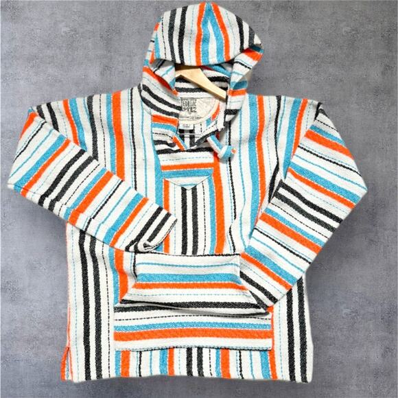 Senor Lopez Baja Pullover 90s Beach Hoodie Medium - Picture 1 of 13